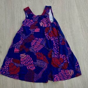 Fighting Eel toddler girl mini Eel Colorful Sleeveless Dress 4T great condition